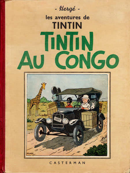 Moulinsart Tintin - Tintin et Milou au Congo Version Originale