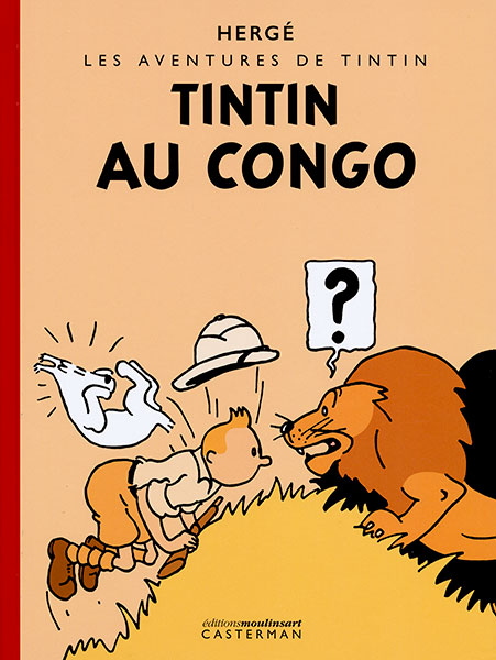 Tintin T2 - Tintin au Congo colorisé - C - TL - 500 exemplaires