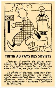 Calendrier Culture russe - notice 8212 - Tintin au pays des soviets - Repas  russe.